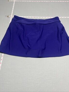 Women’s Swim Skirt with underwear in Deep Purple - Classic. XL. 1078